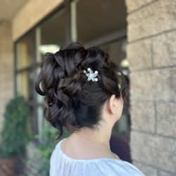 J Sisters Salon - Beautiful updo by Jenn