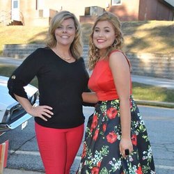 Owner and her niece for the HOCO parade