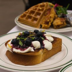 Blueberry Ricotta Toast