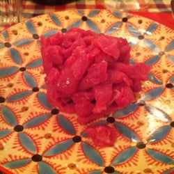 Una magrissima tartare di fassona