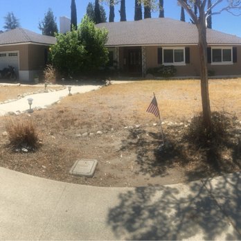Jonescape - Before photo of front yard - Landscaping Near Me - Upland, California