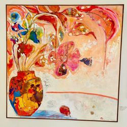 ArteHaus of Saratoga - Cindy Mori
"Aloha Flowers"
48x48 Acrylic and Watercolor