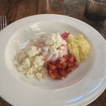 FARM at Carneros - Strawberry Semifreddo  GF - New American Near Me - Napa, California