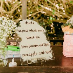 Tropical Moon Events - Drink Menu