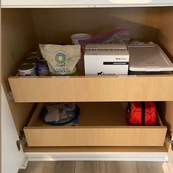 Organize My Maze - Organized pantry! Room to add more in an organized way. - Home Organization Near Me