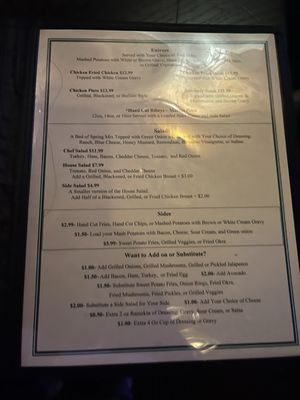 Menu photo 2 Tavern On Main Street Richardson, TX