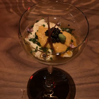 WAKUDA - premium tasting menu #3: yuba with uni and caviar, in dashi jelly - Japanese Near Me - Las Vegas, Nevada WAKUDA - premium tasting menu #3: yuba with uni and caviar, in dashi jelly - Japanese Near Me - Las Vegas, Nevada
