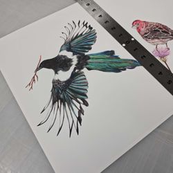 Measuring prints for size accuracy