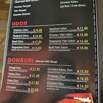 Sushi Island - Menu - Sushi Bars Near Me - Orinda, California