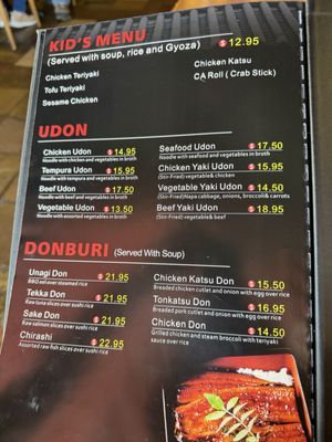Menu photo 4 Sushi Island Orinda, CA