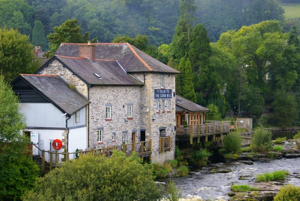 Photo of The Corn Mill - Llangollen, DEN, GB. Corn Mill, Llangollen