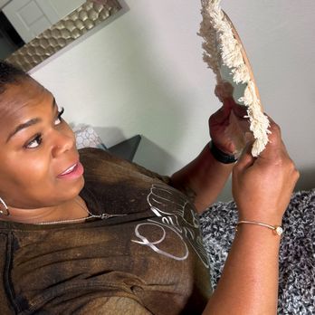 Rocketcitylashes - Client looking at her beautiful new lash extensions - Eyelash Service Near Me - Huntsville, Alabama Rocketcitylashes - Client looking at her beautiful new lash extensions - Eyelash Service Near Me - Huntsville, Alabama