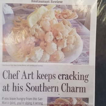 Southern Charm - An article written about Art in the Times Union - Soul Food Near Me - Jacksonville, Florida Southern Charm - An article written about Art in the Times Union - Soul Food Near Me - Jacksonville, Florida
