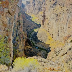 Royal Peacock Opal Mines - 1000 Creek Gorge. Short drive from the Royal Peacock Mine