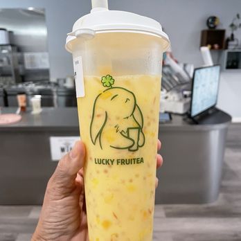 Lucky FruiTea - Mango Sago - Bubble Tea Near Me - San Gabriel, California Lucky FruiTea - Mango Sago - Bubble Tea Near Me - San Gabriel, California