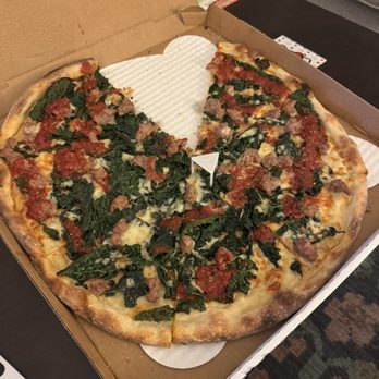 Prime Pizza - Sausage-kale pizza - Pizza Near Me - Los Angeles, California Prime Pizza - Sausage-kale pizza - Pizza Near Me - Los Angeles, California