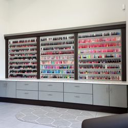 Lush Nails & Spa In Happy Valley - Wall of colors