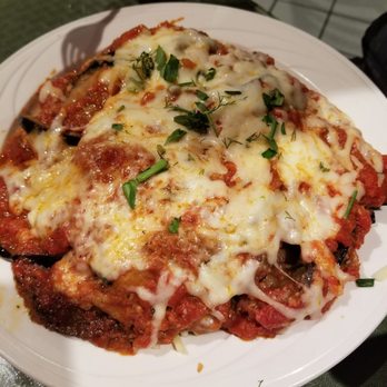 Silvia's Thompsonville Cafe - Eggplant parm- amazing portions - Italian Near Me - Enfield, Connecticut