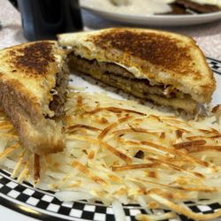 Penny's Diner - Breakfast Sandwich - sourdough, sausage, American cheese and hard egg