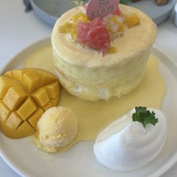 Mango Sago Pancakes Mango Sago Pancakes