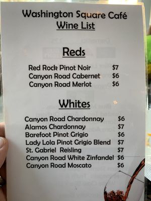 Menu photo 7 Washington Square Cafe Burlington, KY