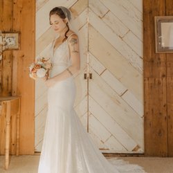 Laurel Allynn Designs - Me in my wedding dress ‍