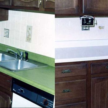 NuFinishPro of San Francisco - Green Kitchen Counter Top Refinished White, We offer Kitchen Counter top Refinishing to all of San Diego County. - Refinishing Services Near Me - Oakland, California NuFinishPro of San Francisco - Green Kitchen Counter Top Refinished White, We offer Kitchen Counter top Refinishing to all of San Diego County. - Refinishing Services Near Me - Oakland, California