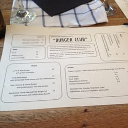Living Cafe - Thursday supper club, this week, burger club!