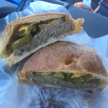 Czech Stop - Czech Jalapeño Cheeseburger Kolache - Slap Yo Momma Good !!! - Bakeries Near Me - West, Texas