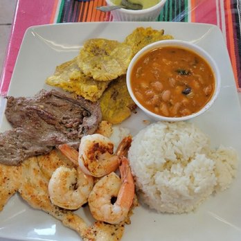 Mexican Carnitas - Steak, chicken, shrimp, tostones and red beans and rice - Mexican Near Me - Plantation, Florida Mexican Carnitas - Steak, chicken, shrimp, tostones and red beans and rice - Mexican Near Me - Plantation, Florida