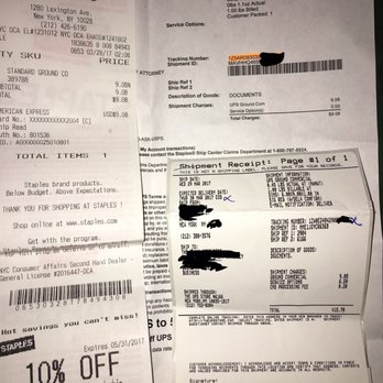 The UPS Store - Overcharged, same item/address. Save your self the headache, use the UPS @Staples on 125th and Lenox. - Shipping Centers Near Me - New York, New York
