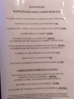 Menu photo 3 O Recreo Cee, C