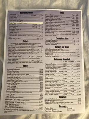 Menu photo 2 Italiano’s Kingsport, TN Menu photo 2 Italiano’s Kingsport, TN
