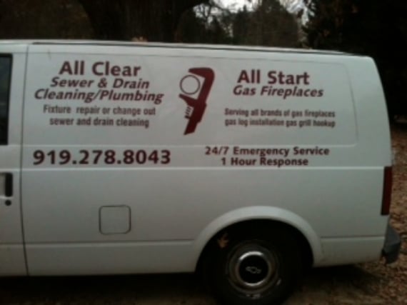 Slide of allclear drain cleaning and plumbing