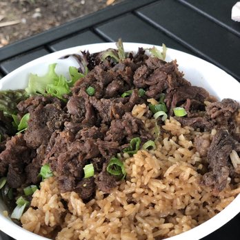 Namu - KBBQ rice plate with beef and fried rice - Korean Near Me - Durham, North Carolina
