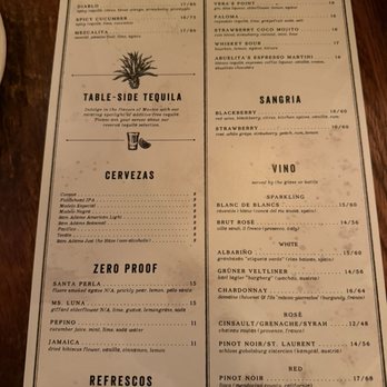 Lolita Back Bay - Drink menu - Mexican Near Me - Boston, Massachusetts Lolita Back Bay - Drink menu - Mexican Near Me - Boston, Massachusetts
