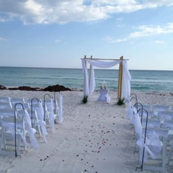 Annlyzang Events, LLC - White Beach Ceremony