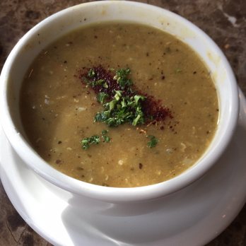 Petra Bistro - Lentil soup with the lunch entrée - Mediterranean Near Me - Seattle, Washington Petra Bistro - Lentil soup with the lunch entrée - Mediterranean Near Me - Seattle, Washington