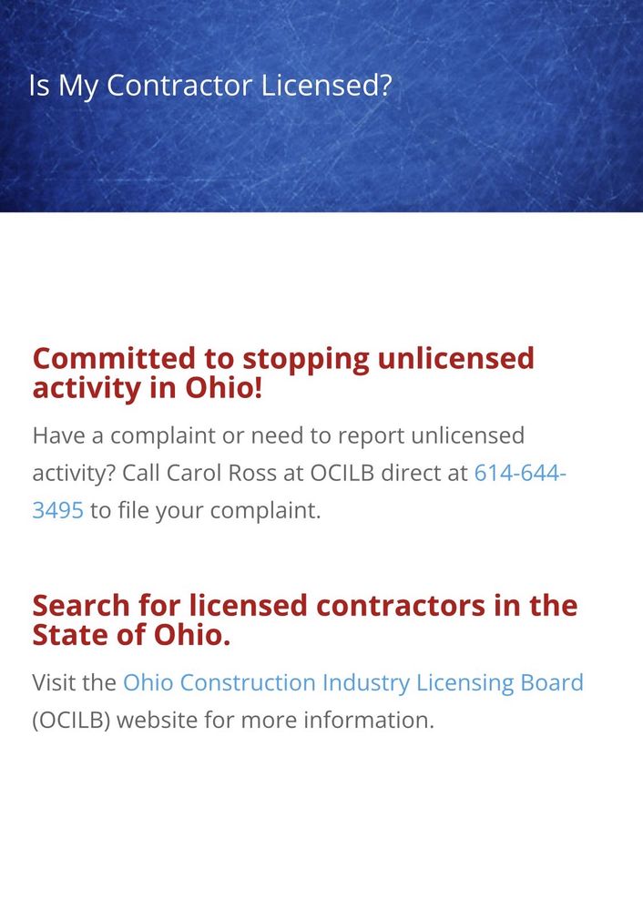 Slide of RB Plumbing and Remodeling