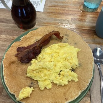 Snow City Cafe - Polar bear bfast with blueberry pancakes - Breakfast & Brunch Near Me - Anchorage, Alaska
