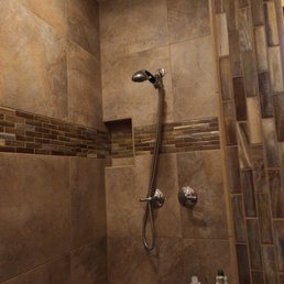 Before shower repair. Before shower repair.