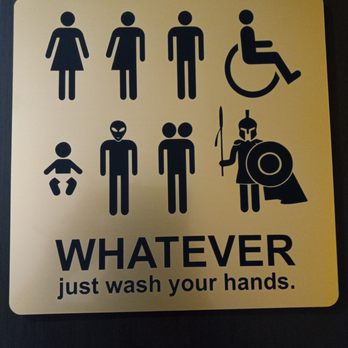Brick Road Coffee - Sign on restroom. - Coffee & Tea Near Me - Tempe, Arizona Brick Road Coffee - Sign on restroom. - Coffee & Tea Near Me - Tempe, Arizona