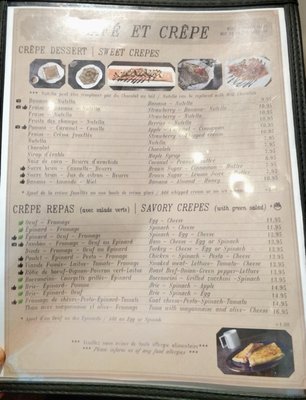 Menu photo 4 Café et Crêpe Montreal, QC Menu photo 4 Café et Crêpe Montreal, QC
