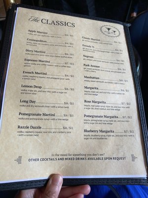 Menu photo 4 Wils Martini Lounge Chicago, IL Menu photo 4 Wils Martini Lounge Chicago, IL