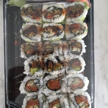 Sushi 2 Go - The 3 roll lunch a special: Salmon skin, eel with avocado, and spicy tuna with cucumber rolls. Very tasty and reasonably priced! - Sushi Bars Near Me - Arlington, Virginia Sushi 2 Go - The 3 roll lunch a special: Salmon skin, eel with avocado, and spicy tuna with cucumber rolls. Very tasty and reasonably priced! - Sushi Bars Near Me - Arlington, Virginia