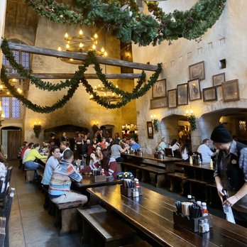 Leaky Cauldron™ - The Leaky Cauldron (decorated for Christmas time) - British Near Me - Orlando, Florida Leaky Cauldron™ - The Leaky Cauldron (decorated for Christmas time) - British Near Me - Orlando, Florida