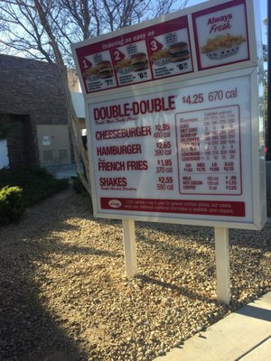 Menu photo 6 In-N-Out Burger Victorville, CA Menu photo 6 In-N-Out Burger Victorville, CA