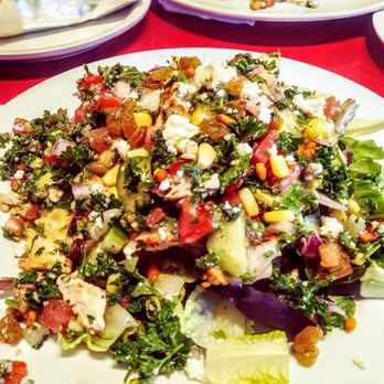Pita Jungle - Medeterranean Salad with Chicken - Mediterranean Near Me - Phoenix, Arizona