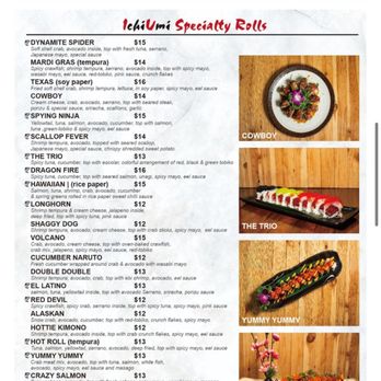 Ichi-Umi Sushi & Ramen - Menu - Ramen Near Me - Austin, Texas Ichi-Umi Sushi & Ramen - Menu - Ramen Near Me - Austin, Texas