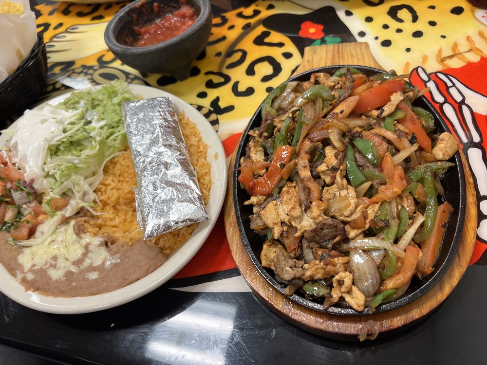 Food from Corralejos Mexican Grill